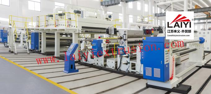 High Efficient Industrial Laminating Machine , 200m/Min Adhesive Coating Machine 0
